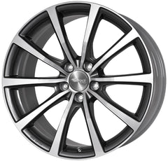 Brock B32 himalaya-grey front-poliert Alufelge 7.5x19 Zoll ET33 LK 5x112 ML66.6