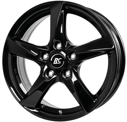 RC-Design RC30T schwarz lackiert Alufelge 7x17 Zoll ET46 LK 5x108 ML65.1