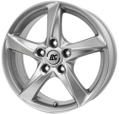 RC-Design RC30 kristallsilber lackiert 6x16 ET50 - LK4/100 ML54.1