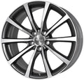 Brock B32 himalaya-grey front-poliert Alufelge 7.5x18 Zoll ET41 LK 5x115 ML70.2