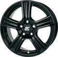 RC-Design RC19 schwarz lackiert Alufelge 5.5x15 Zoll ET40 LK 5x100 ML57.1