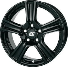 RC-Design RC19 schwarz lackiert Alufelge 5.5x15 Zoll ET40 LK 5x100 ML57.1