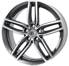 RC-Design RC29 himalaya-grey front-poliert Alufelge 8.5x20 Zoll ET40 LK 5x108 ML63.4