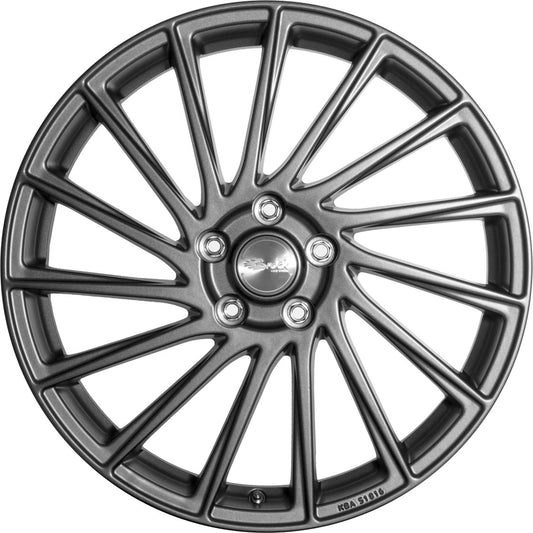 Brock B39 himalaya grey matt 7x17 ET41 - LK5/98 ML58.1