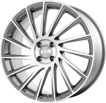 Brock B39 ferric grey voll-poliert 7x17 ET47 - LK5/112 ML66.7