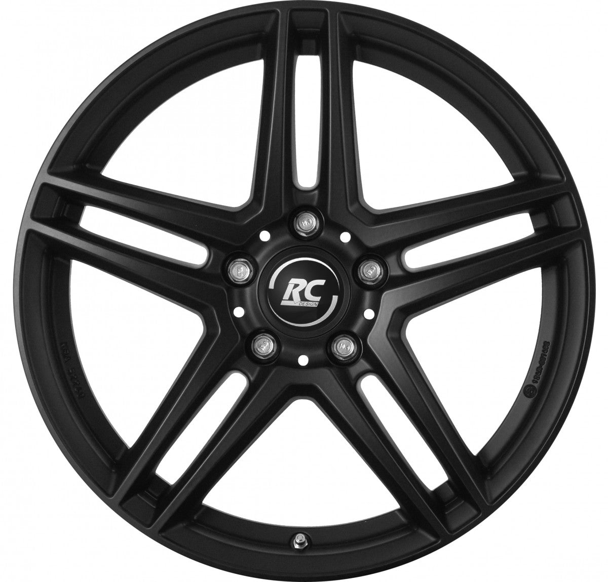 RC-Design RCD17 satin-black lackiert Alufelge – Bild 2