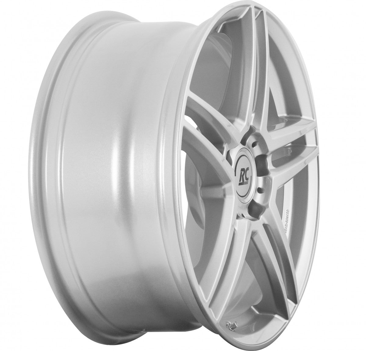 RC-Design RCD17 kristallsilber lackiert 7x17 ET48.5 - LK5/112 ML66.6