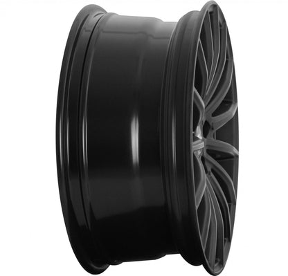 Brock B36 satin-black lackiert Alufelge 8.5x19 Zoll ET38 LK 5x114.3 ML72.6 – Bild 3