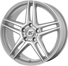 RC-Design RCD17 kristallsilber lackiert Alufelge 6.5x17 Zoll ET38 LK 5x112 ML66.6
