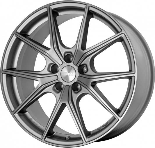 Brock B40 ferric-grey matt-lackiert 9x19 ET45 - LK5/114.3 ML70.7