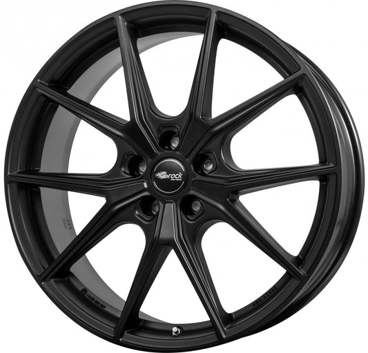Brock B40 satin-black lackiert 8x20 ET56.4 - LK5/127 ML71.5