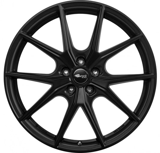 Brock B40 satin-black lackiert 8x20 ET56.4 - LK5/127 ML71.5