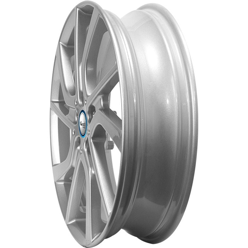 Brock EB1 kristallsilber lackiert Alufelge 5x19 Zoll ET28 LK 5x112 ML66.7 – Bild 4