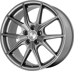 Brock B40 ferric-grey matt-lackiert Alufelge 9.5x20 Zoll ET43 LK 5x112 ML66.7