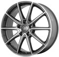 RC-Design RC32 himalaya-grey front-poliert 7.5x17 ET51 - LK5/100 ML57.1