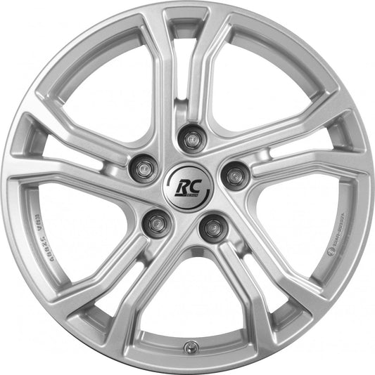 RC-Design TDG2 kristallsilber lackiert 7.5x17 ET40 - LK5/114.3 ML60.1