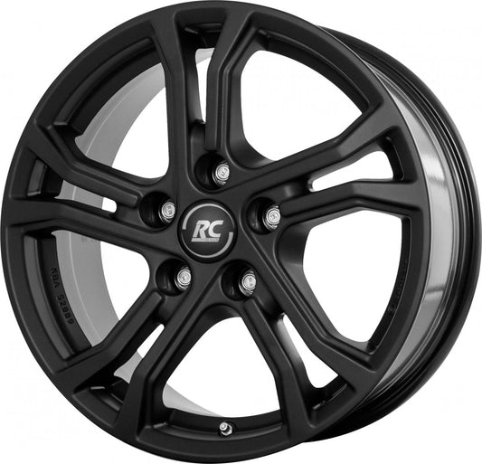 RC-Design TDG2 satin-black matt-lackiert 7.5x17 ET40 - LK5/114.3 ML60.1