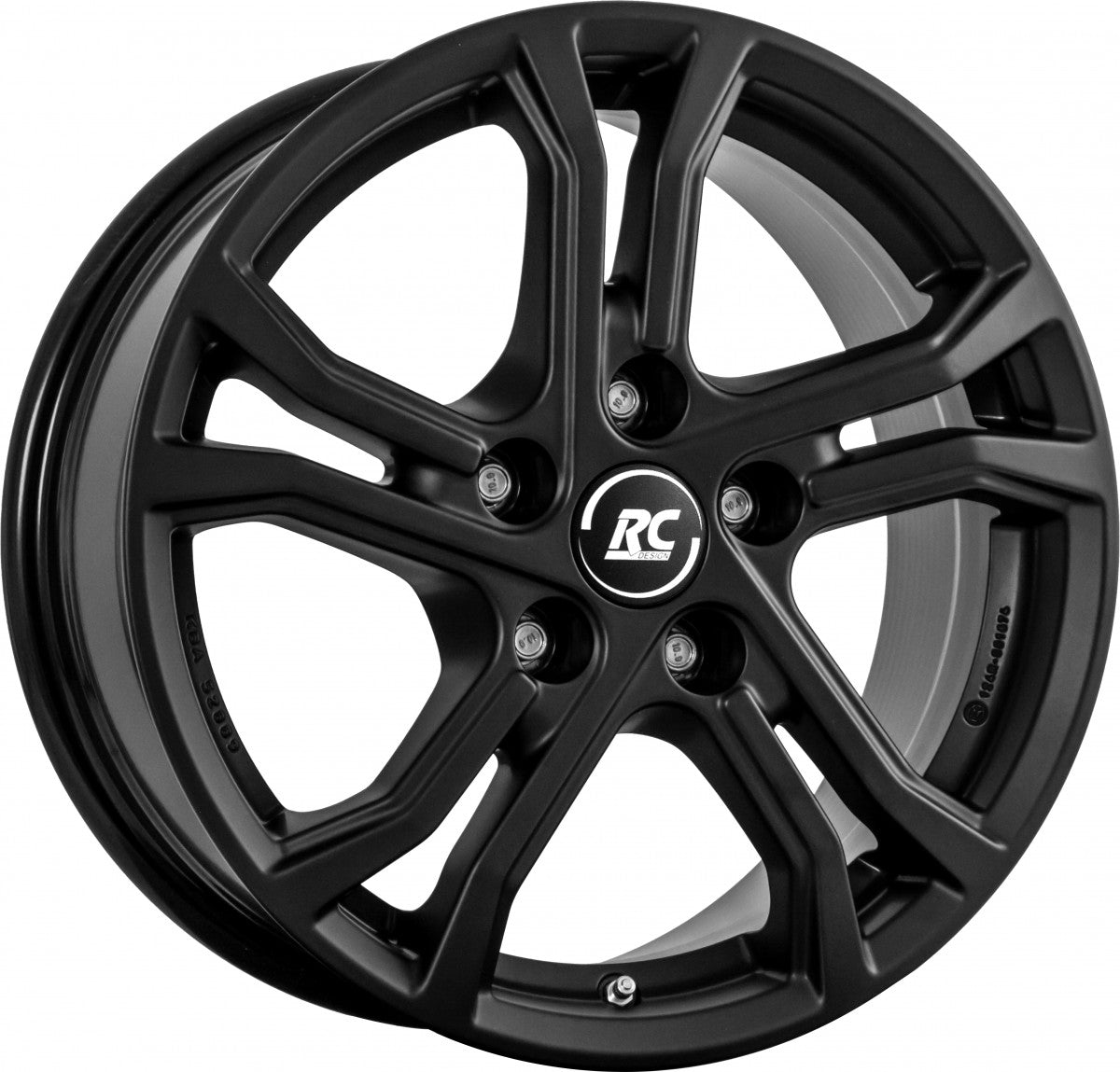 RC-Design TDG2 satin-black matt-lackiert 7.5x17 ET40 - LK5/114.3 ML60.1