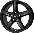 RC-Design RC24 schwarz-matt lackiert Alufelge 6x15 Zoll ET40 LK 5x114.3 ML66.1