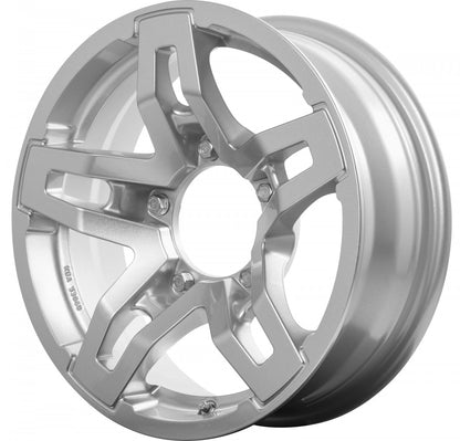 RC-Design RC33X kristallsilber lackiert 5.5x15 ET5 - LK5/139.7 ML108.3