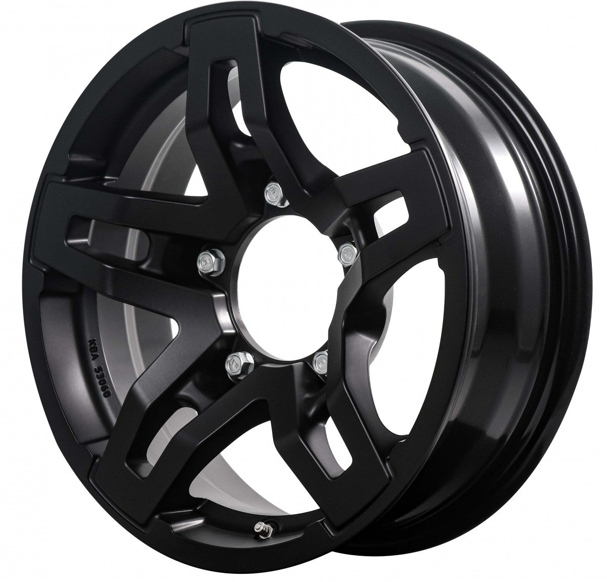 RC-Design RC33X satin-black matt-lackiert 5.5x15 ET5 - LK5/139.7 ML108.3