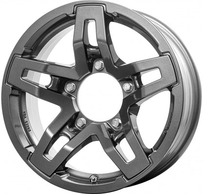RC-Design RC33X titan-metallic lackiert 5.5x15 ET5 - LK5/139.7 ML108.3
