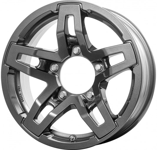 RC-Design RC33X titan-metallic lackiert 5.5x15 ET5 - LK5/139.7 ML108.3