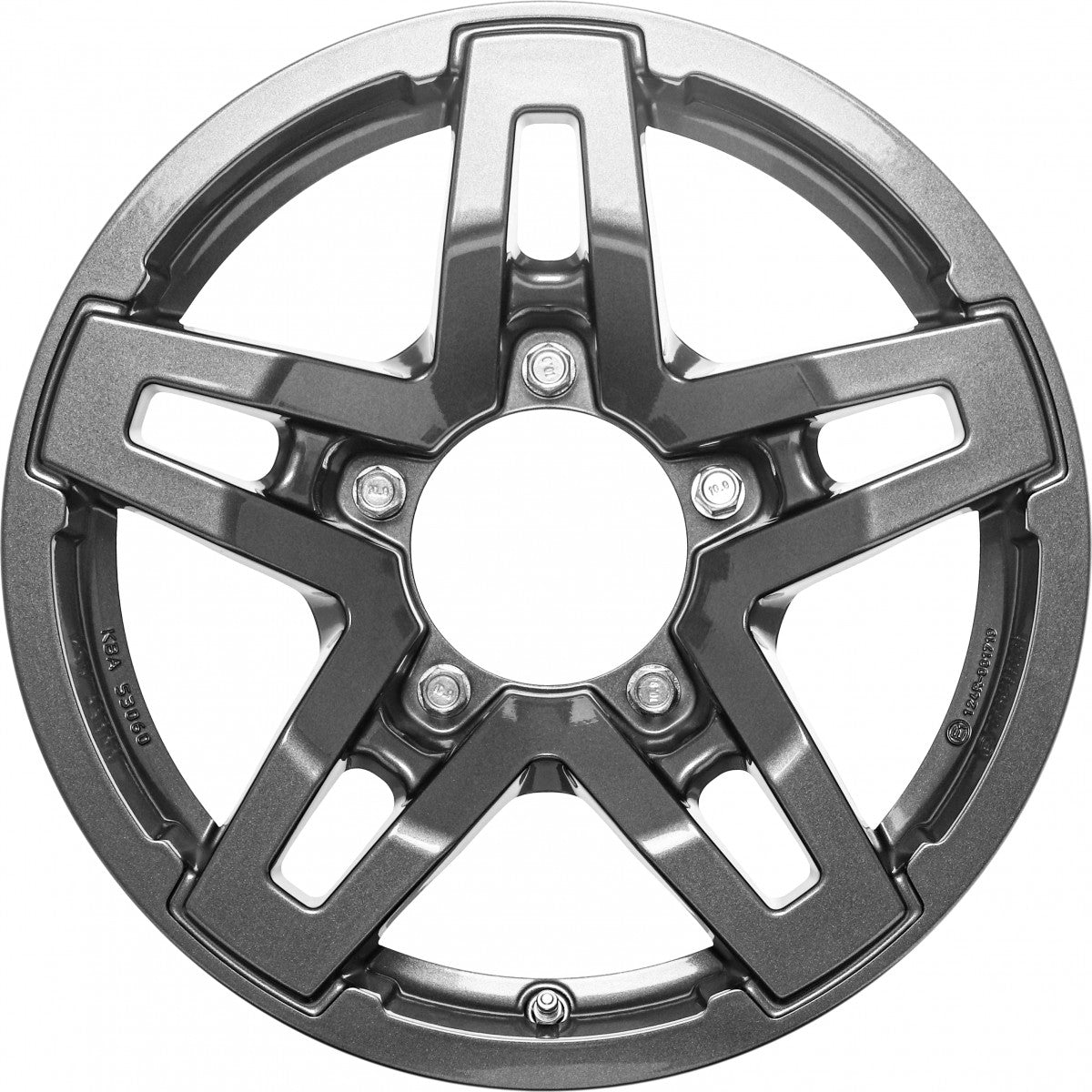 RC-Design RC33X titan-metallic lackiert 5.5x15 ET5 - LK5/139.7 ML108.3