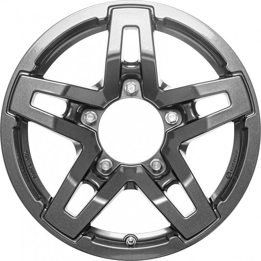 RC-Design RC33X titan-metallic lackiert 5.5x15 ET5 - LK5/139.7 ML108.3
