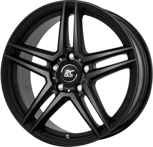 RC-Design RCD17 satin-black lackiert 8x18 ET40 - LK5/112 ML66.6