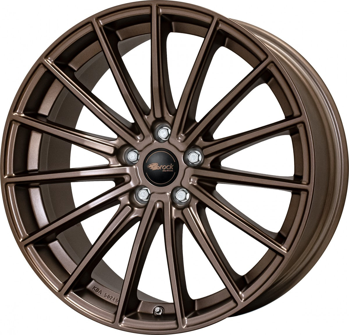 Brock B36 bronze-copper matt-lackiert 8x18 ET30 - LK5/112 ML66.6