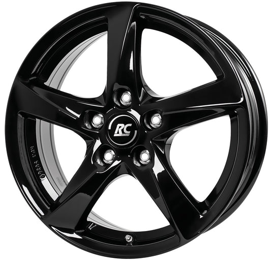 RC-Design RC30 schwarz lackiert 6x16 ET45 - LK4/100 ML56.1
