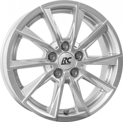 RC-Design TDG3 kristallsilber lackiert 6x15 ET45 - LK5/100 ML54.1