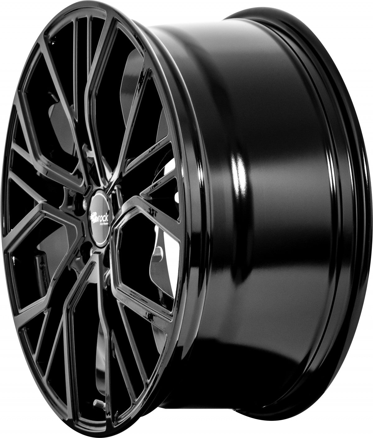 Brock B41 schwarz lackiert Alufelge 8.5x21 Zoll ET38.5 LK 5x108 ML63.4 – Bild 4