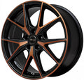 Brock B40 black-orange matt-lackiert Alufelge 8x19 Zoll ET40 LK 5x112 ML57.1