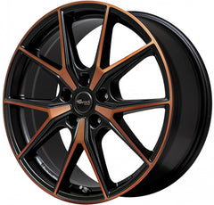 Brock B40 black-orange matt-lackiert Alufelge 8x19 Zoll ET40 LK 5x112 ML57.1