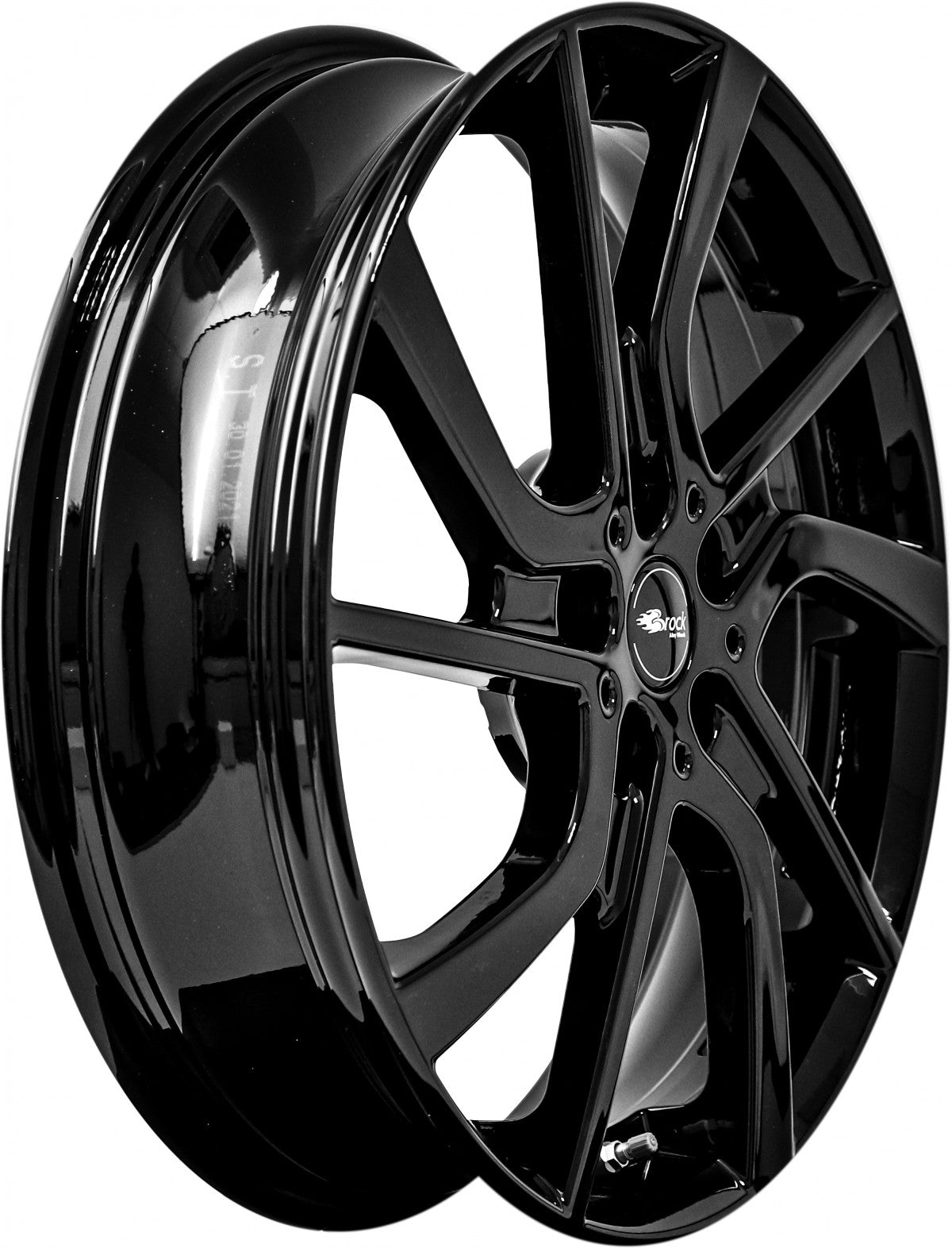 Brock EB1 schwarz lackiert 5x19 ET28 - LK5/112 ML66.7