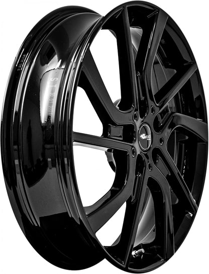 Brock EB1 schwarz lackiert 5x19 ET43 - LK5/112 ML66.7