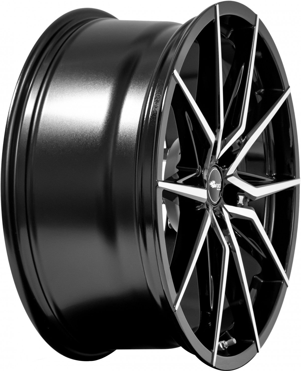 Brock B42 schwarz front-poliert 9.5x20 ET42 - LK5/120 ML72.6