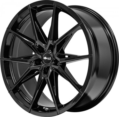 Brock B42 schwarz lackiert Alufelge 9.5x20 Zoll ET35 LK 5x112 ML66.6 – Bild 3