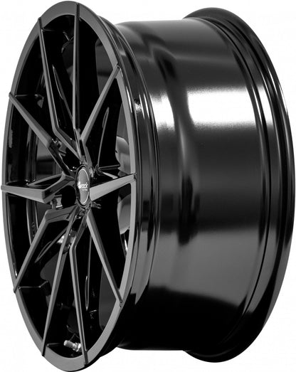 Brock B42 schwarz lackiert Alufelge 9.5x20 Zoll ET35 LK 5x112 ML66.6 – Bild 4