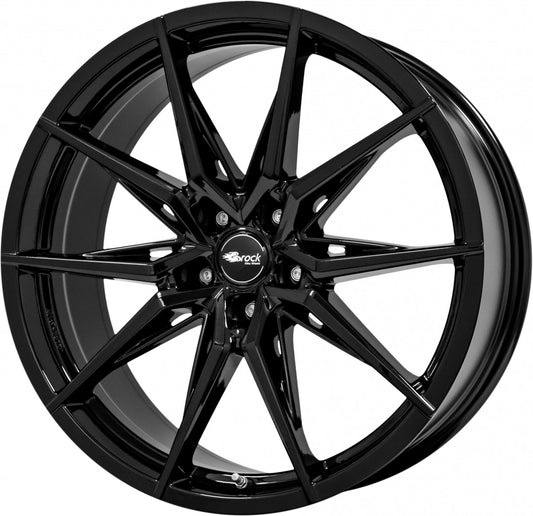 Brock B42 schwarz lackiert 9.5x20 ET42 - LK5/120 ML72.6