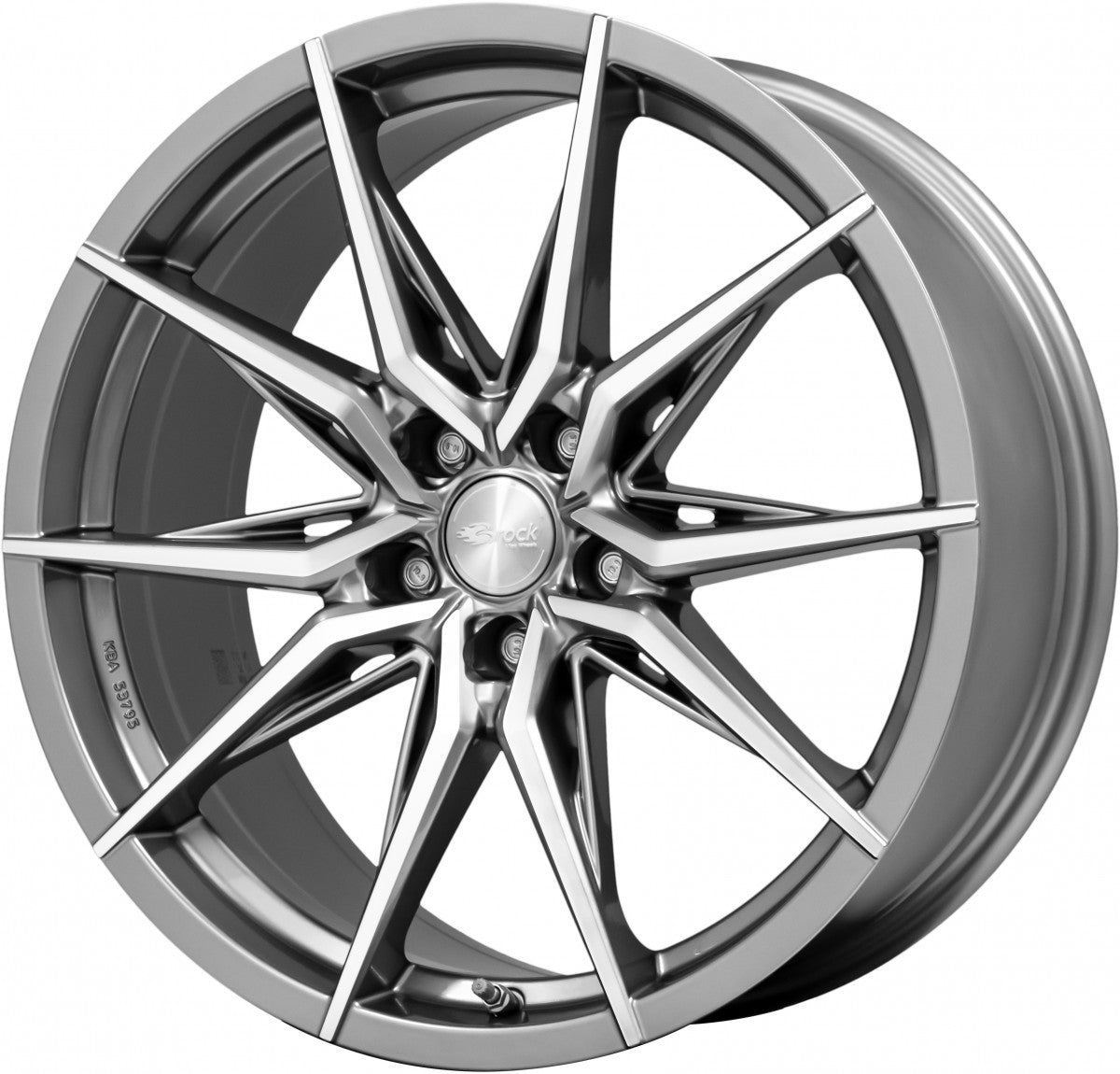 Brock B42 ferric-grey poliert 8.5x19 ET30 - LK5/112 ML66.6
