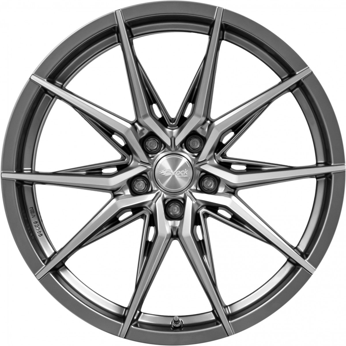 Brock B42 ferric-grey poliert 8.5x19 ET42 - LK5/112 ML66.6