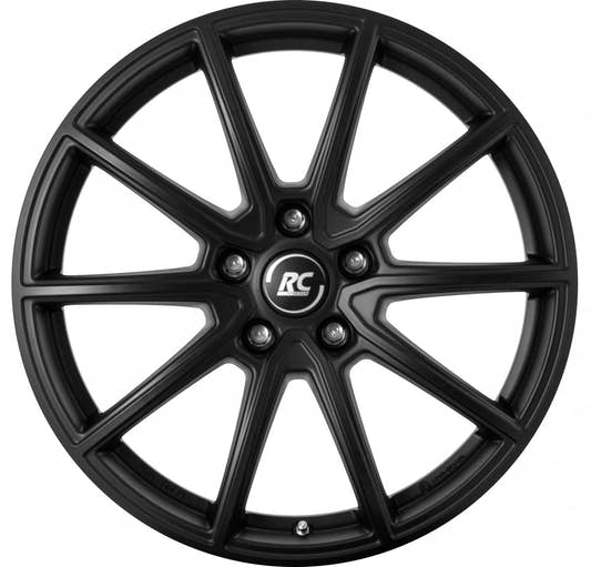RC-Design RC32 satin-black lackiert 8.5x19 ET47 - LK5/108 ML63.4