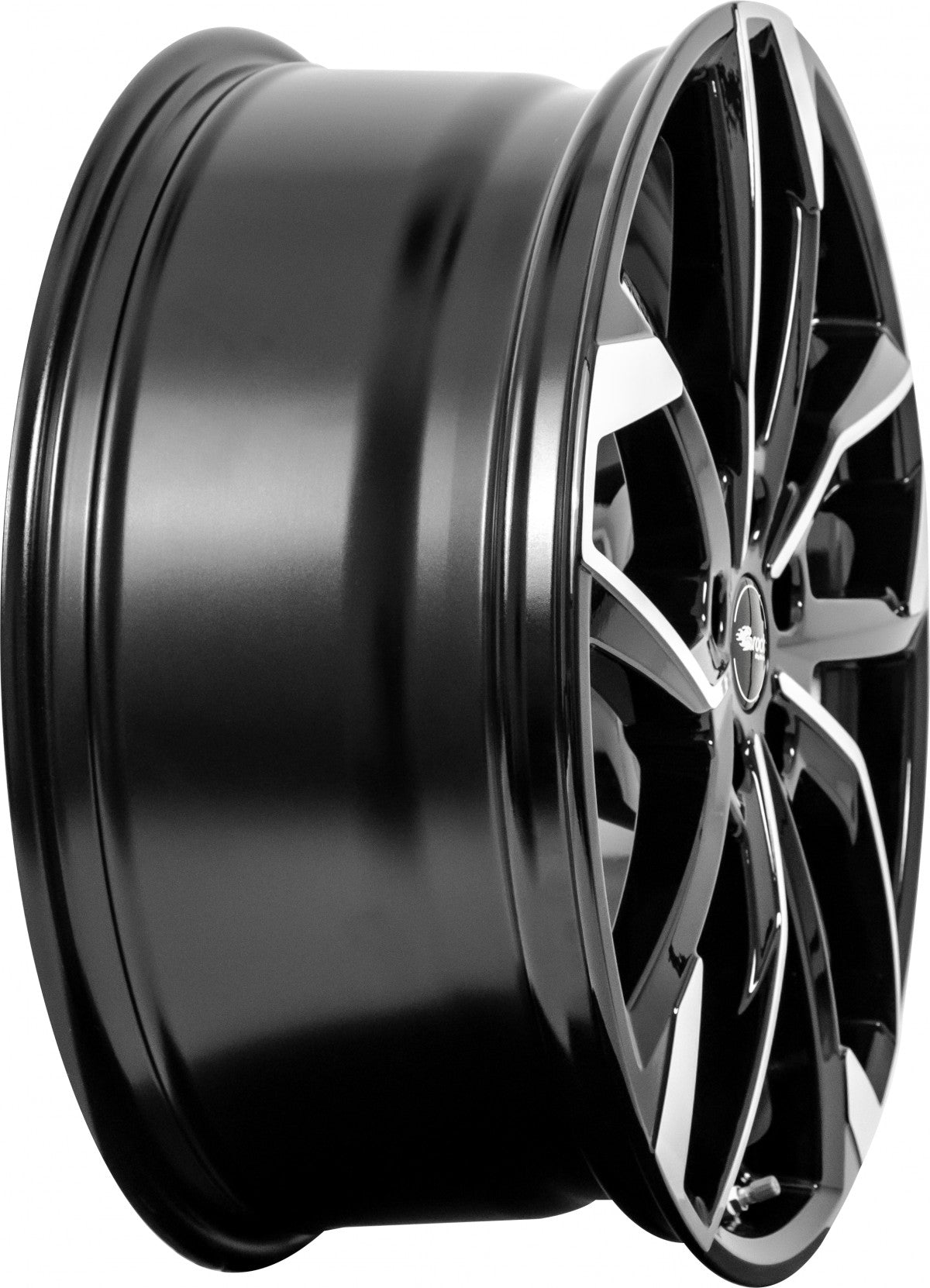 RC-Design RC34 schwarz front-poliert 7x17 ET35 - LK5/114.3 ML66.1
