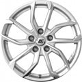 RC-Design RC34 kristallsilber Alufelge 7x17 Zoll ET38 LK 4x108 ML65.1