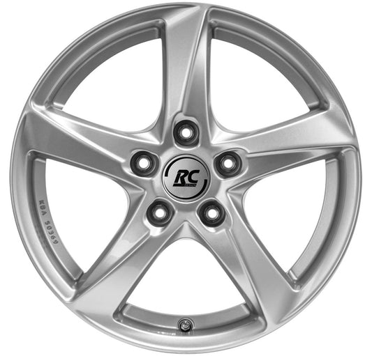 RC-Design RC30 kristallsilber lackiert 6.5x16 ET41 - LK5/112 ML57.1