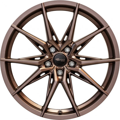 Brock B42 bronze-copper matt-lackiert Alufelge 8.5x19 Zoll ET30 LK 5x112 ML66.6 – Bild 2
