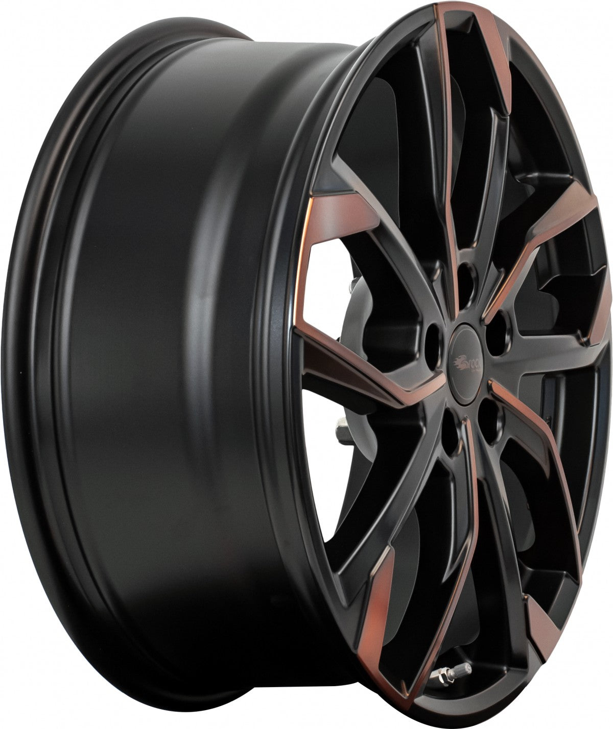 RC-Design RC34 black orange matt 8x19 ET50 - LK5/112 ML57.1